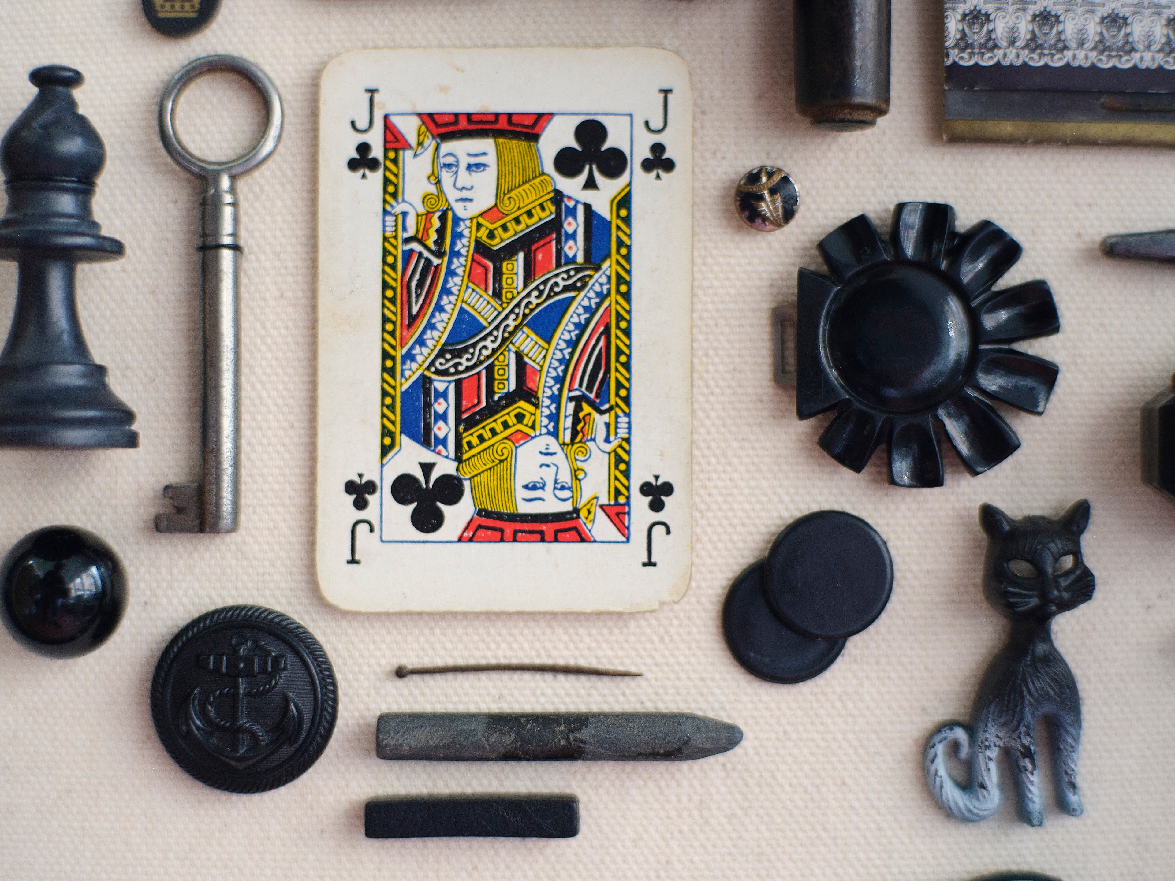 The Pips ♠️♥️♣️♦️ – A Series of Assemblage Artworks