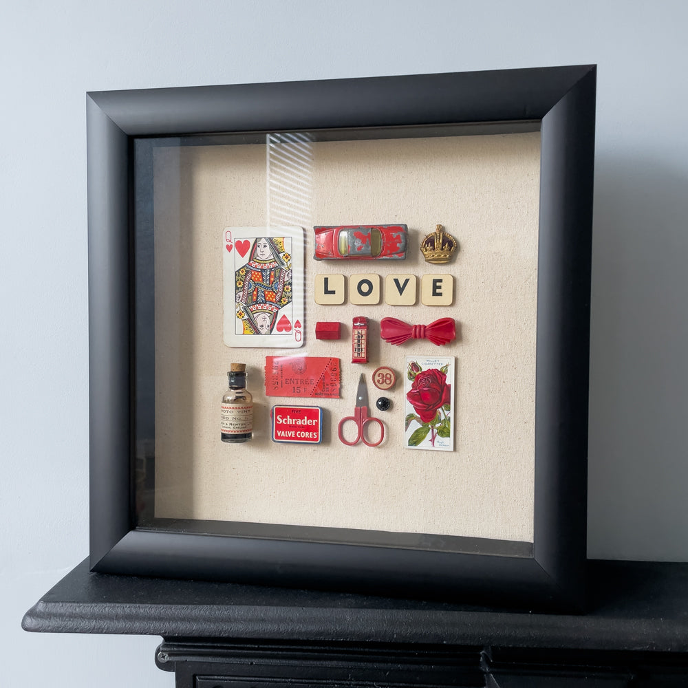 All You Need Is Love – Unique Vintage Object Artwork