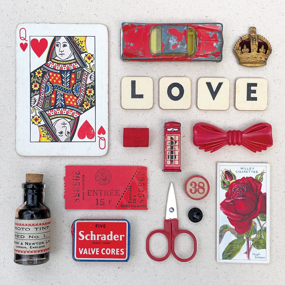 All You Need Is Love – Unique Vintage Object Artwork