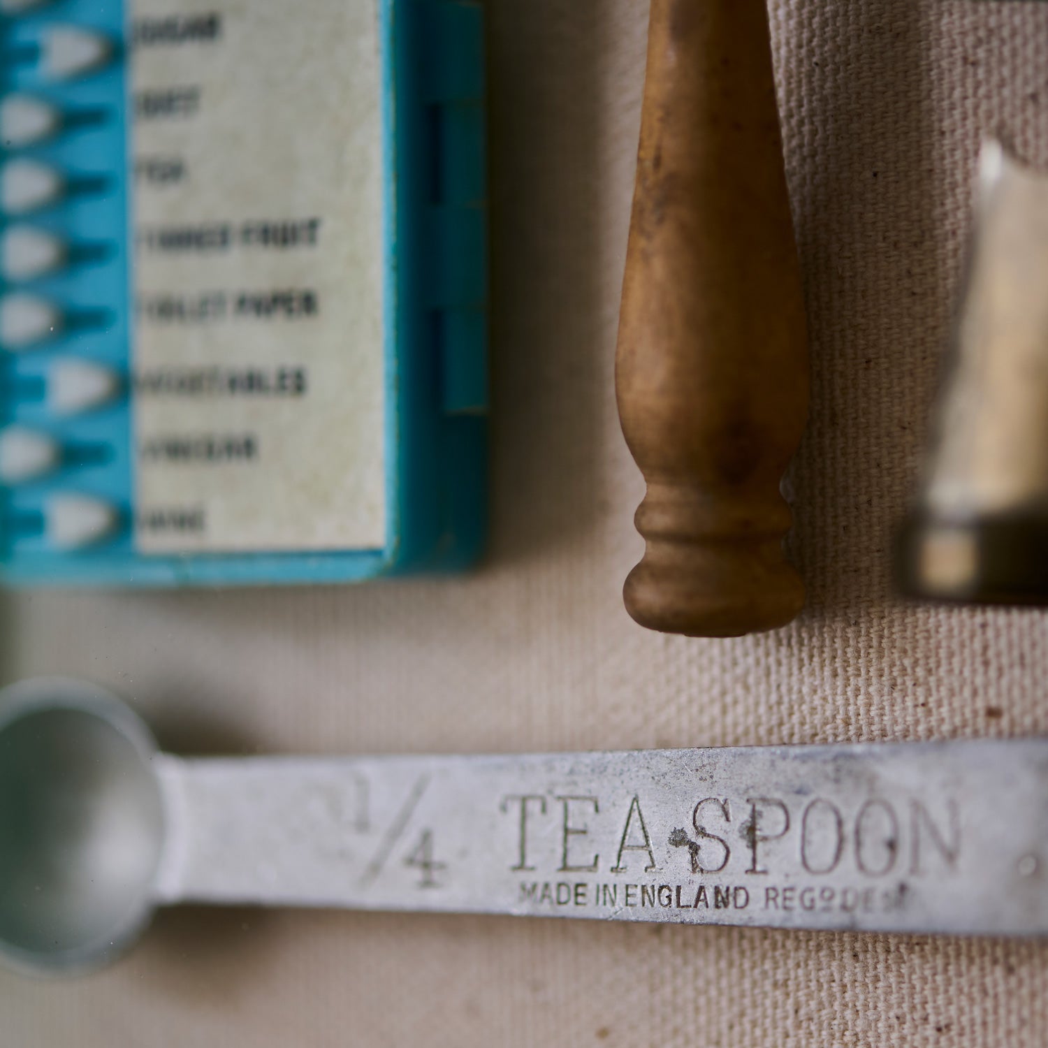 Cook's Apron – Pockets Collection No. 1 – Vintage Object Assemblage Artwork