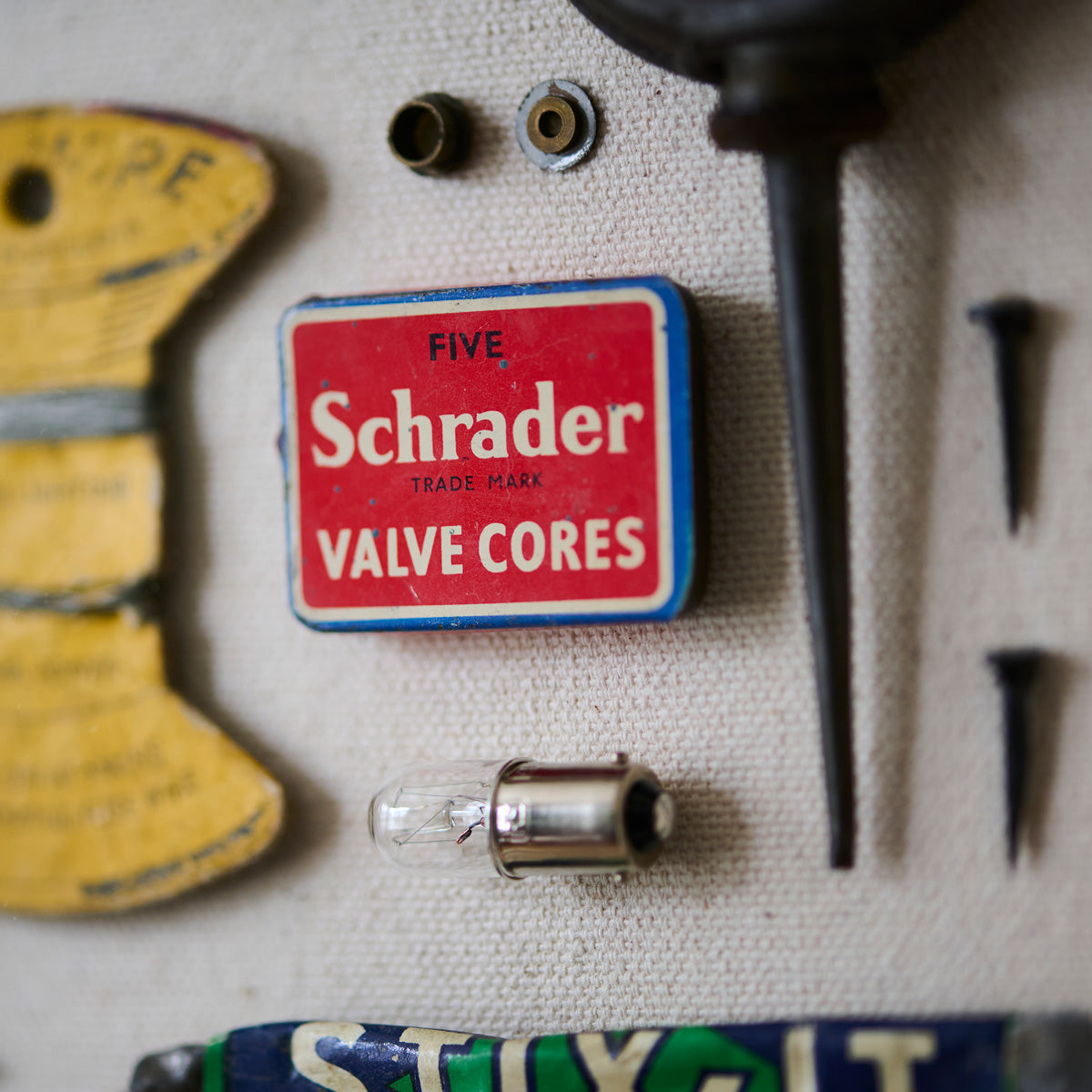 DIY Enthusiast – Pockets Collection No. 4 – Vintage Object Assemblage Artwork