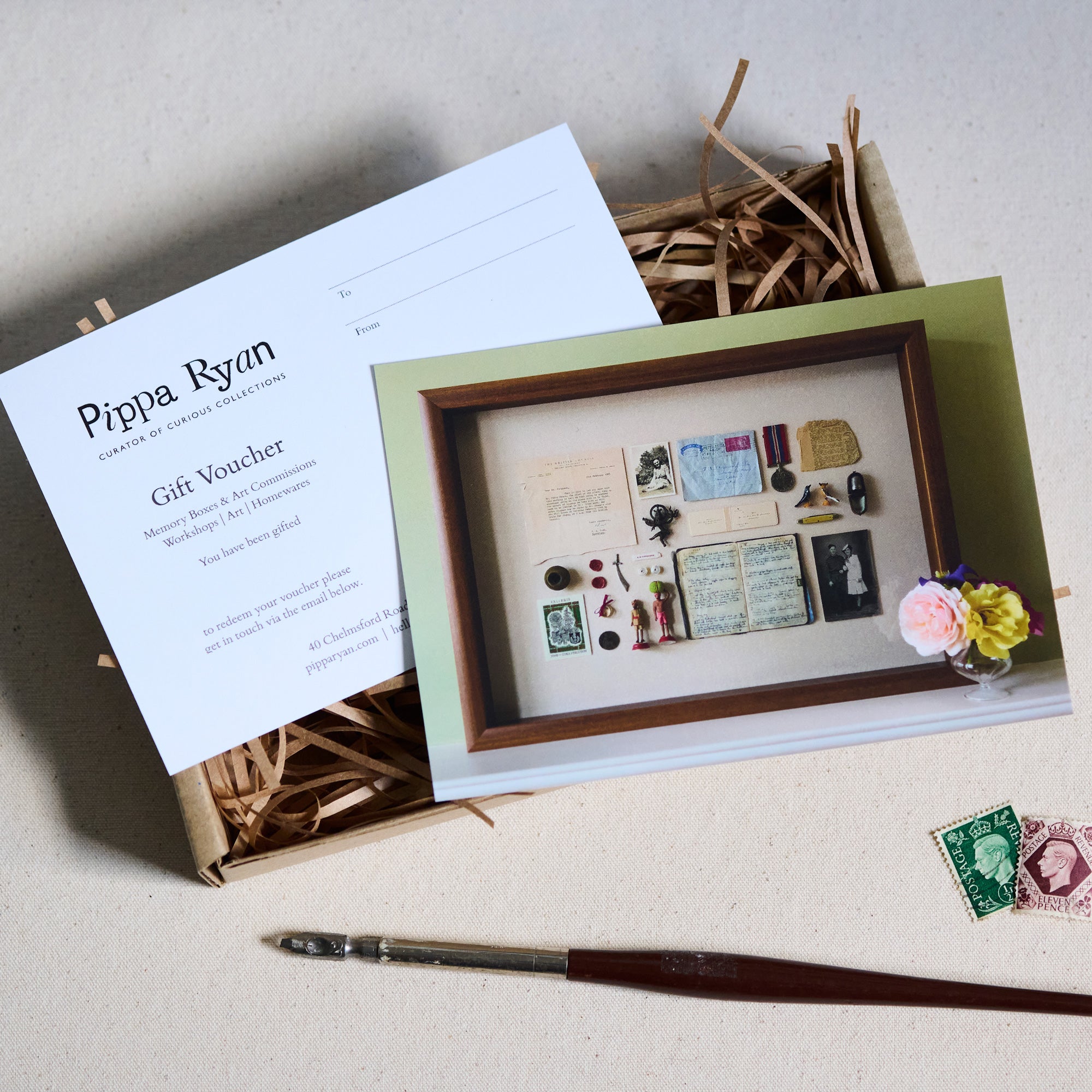 Large Bespoke Memory Box Commission Gift Voucher