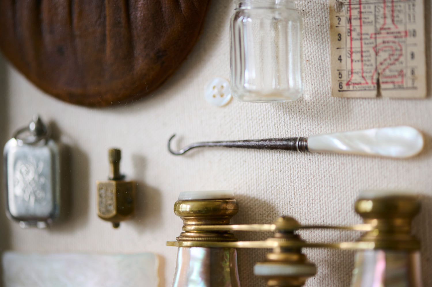 Ladies’ Night at the Opera – Pockets Collection No. 7 – Vintage Object Assemblage Artwork