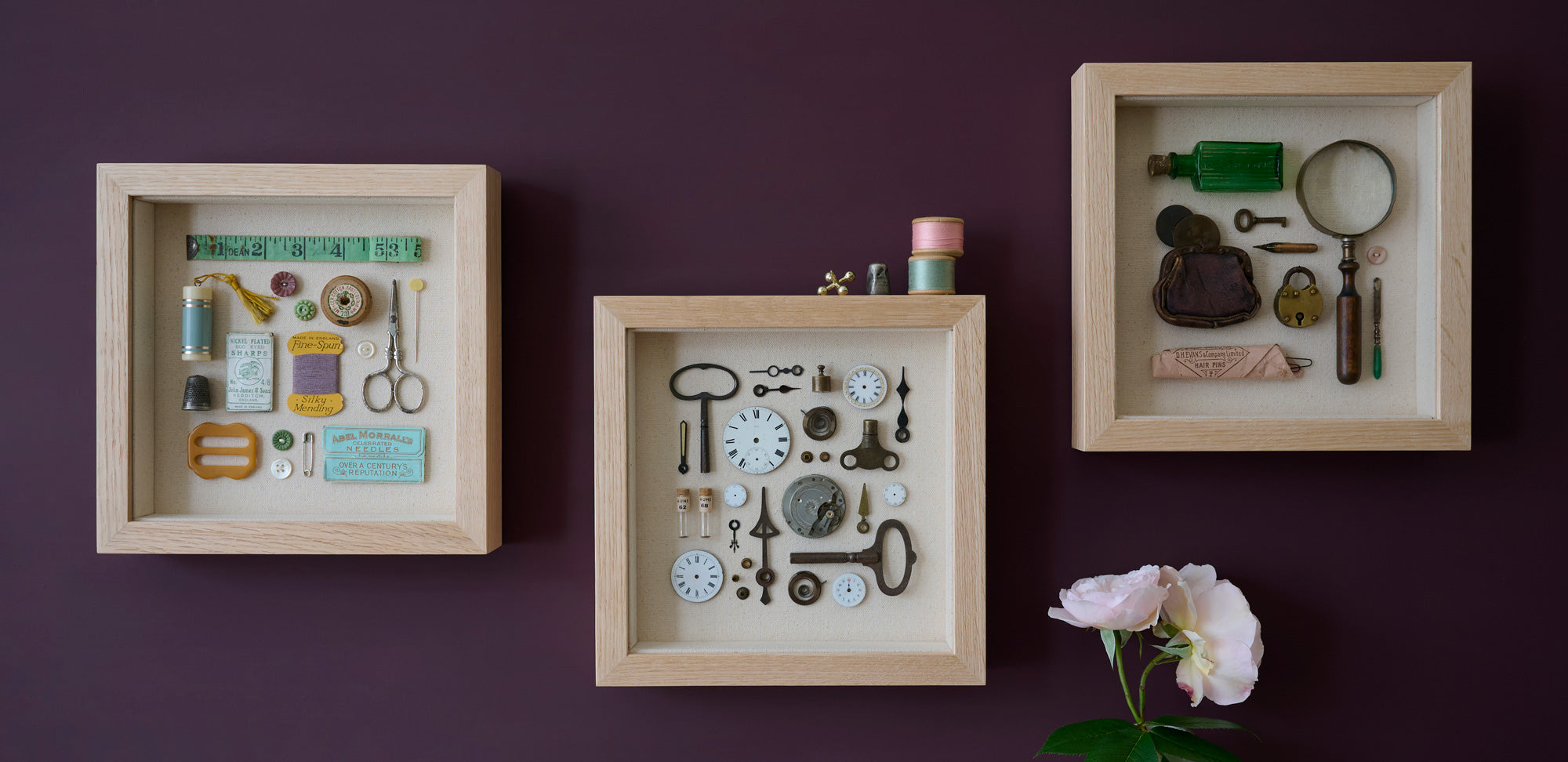 Seamstress – Pockets Collection No. 5 – Vintage Object Assemblage Artwork