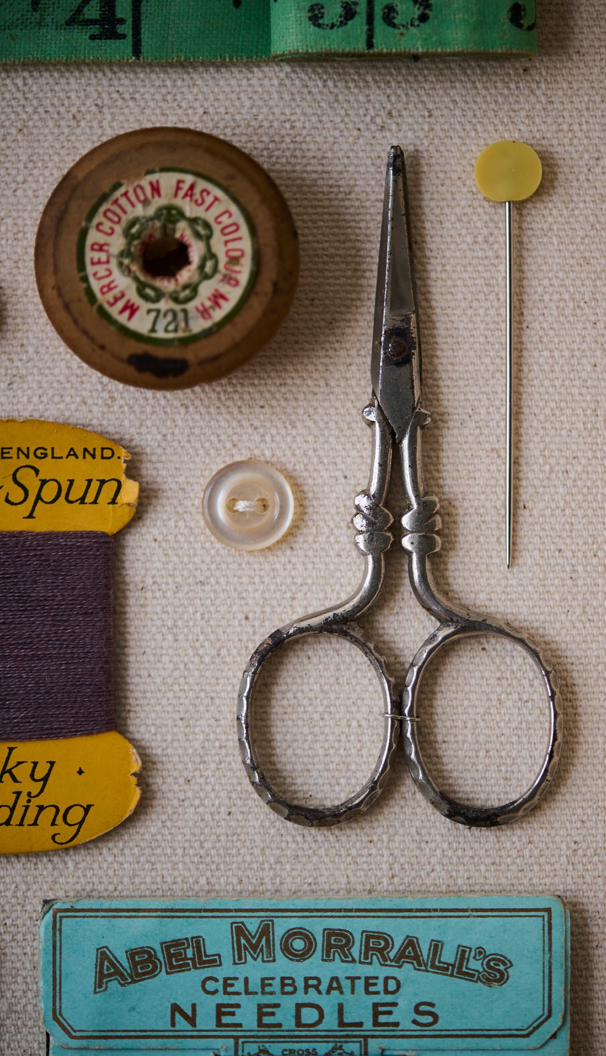 Seamstress – Pockets Collection No. 5 – Vintage Object Assemblage Artwork