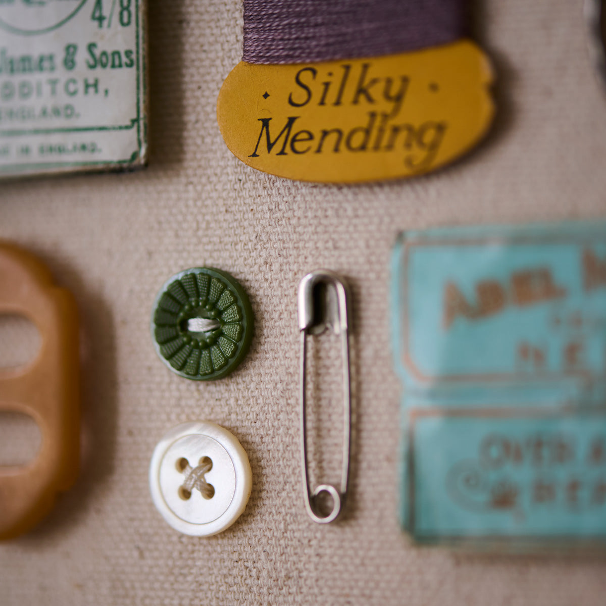 Seamstress – Pockets Collection No. 5 – Vintage Object Assemblage Artwork