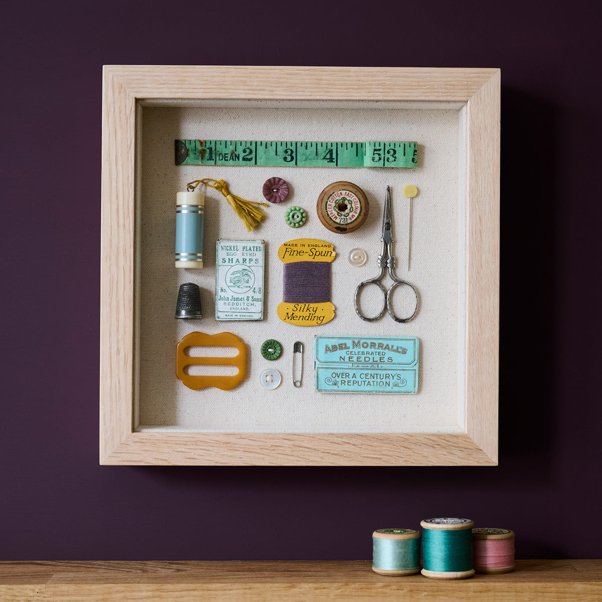 Seamstress – Pockets Collection No. 5 – Vintage Object Assemblage Artwork