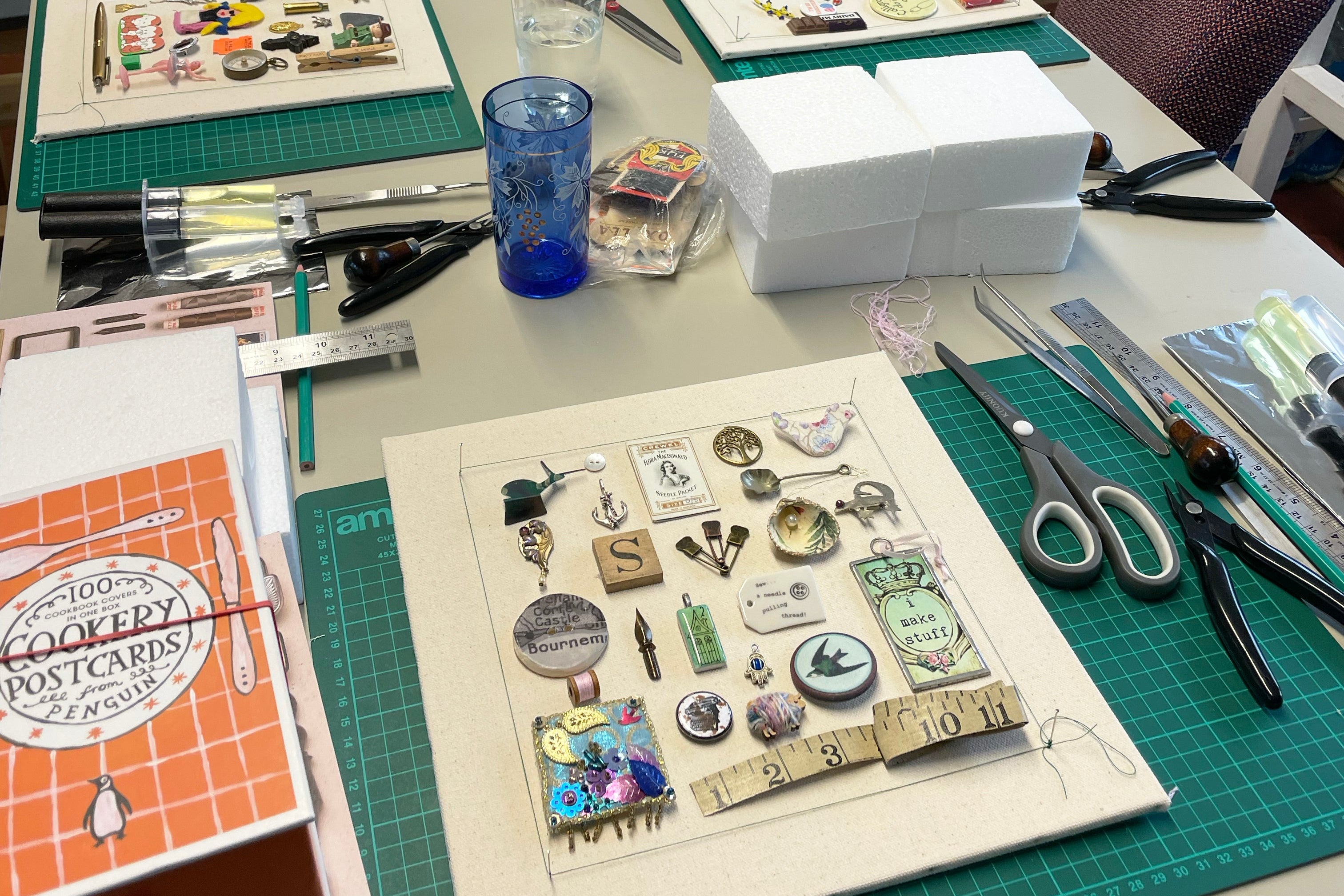 One-Day Beginners Memory Box & Assemblage Art Workshop in Clerkenwell, London