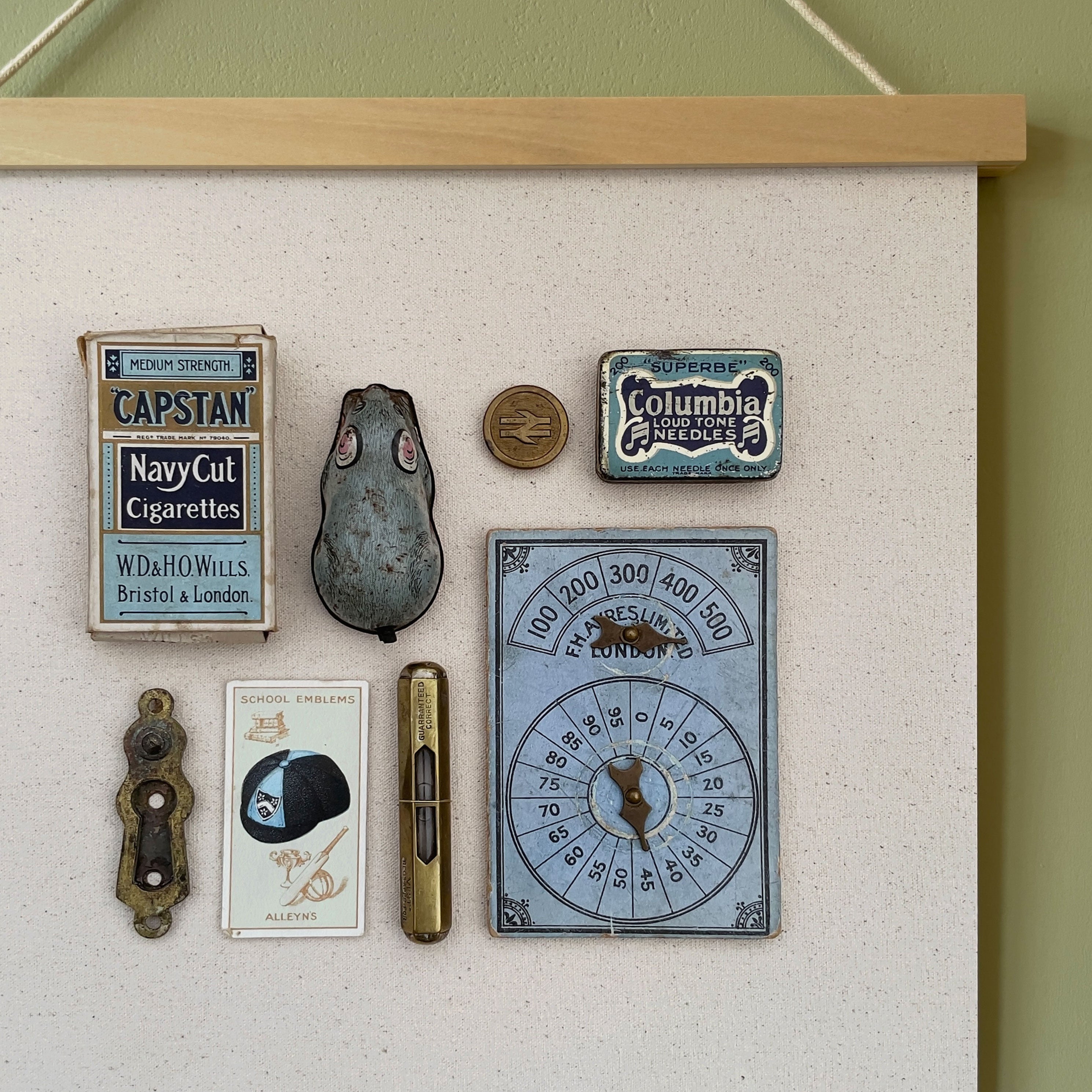 SECONDS – Composition in Blue #1 Giclée Art Print