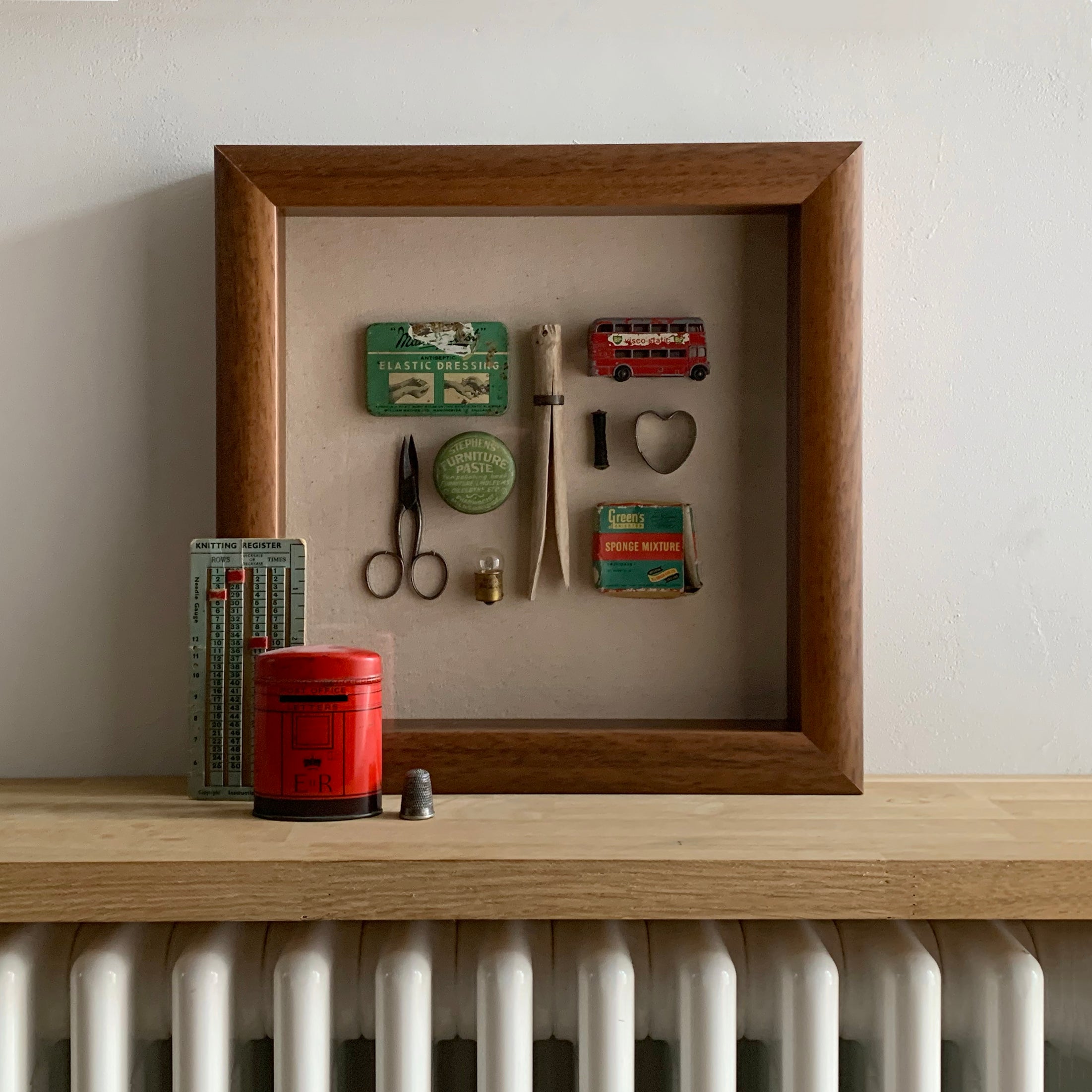 I've Got To Get On Dear – Unique Vintage Object Artwork