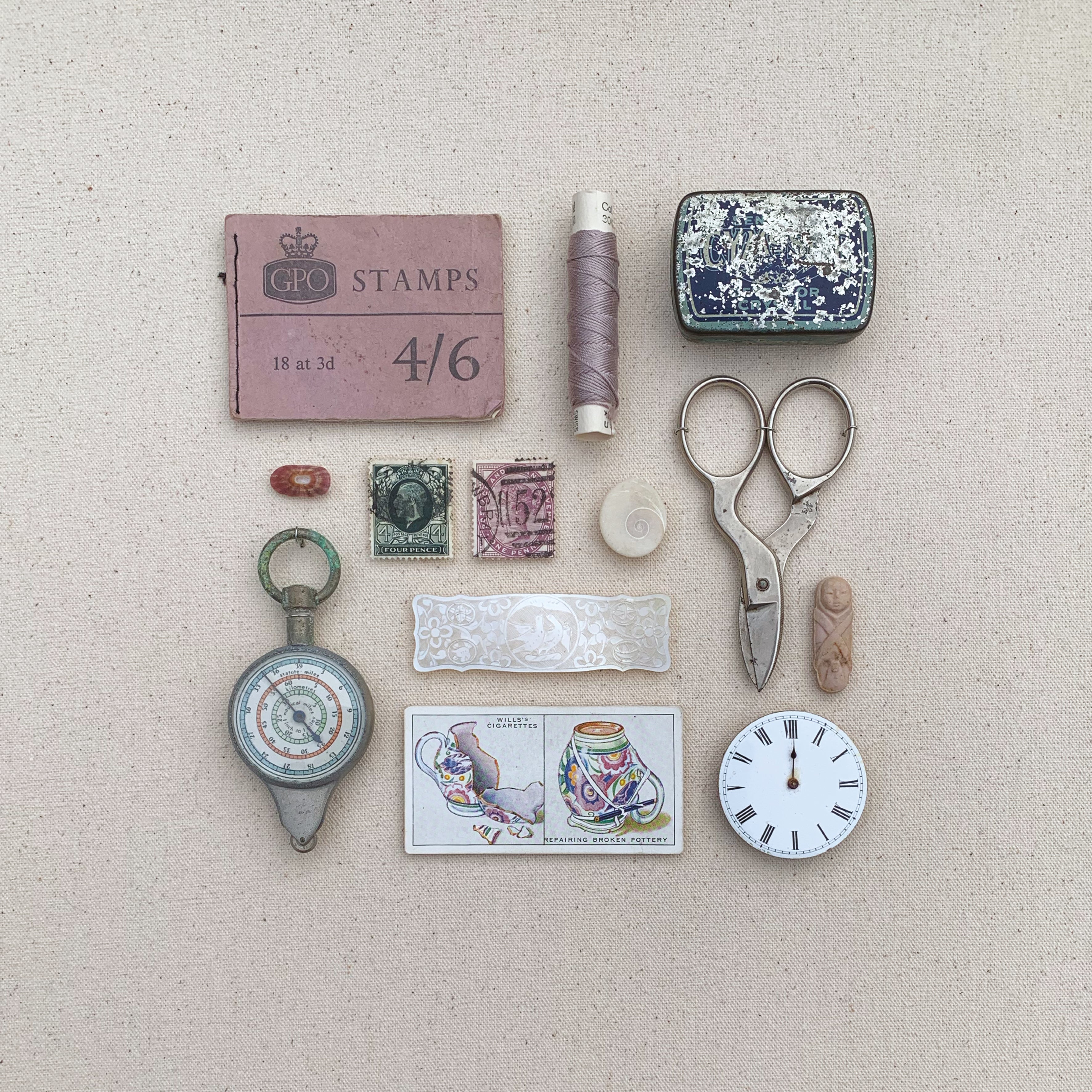 Ladies Powder Room – Unique Vintage Object Artwork
