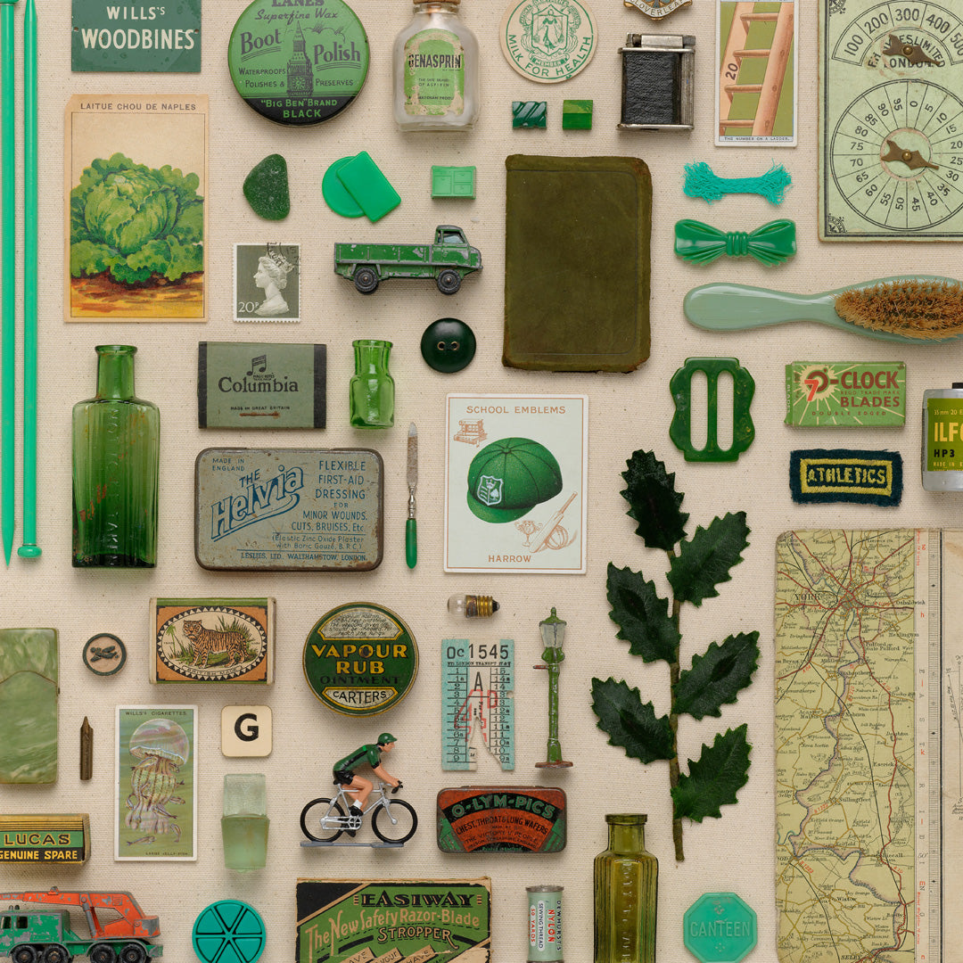 Composition in Green Giclée Art Print