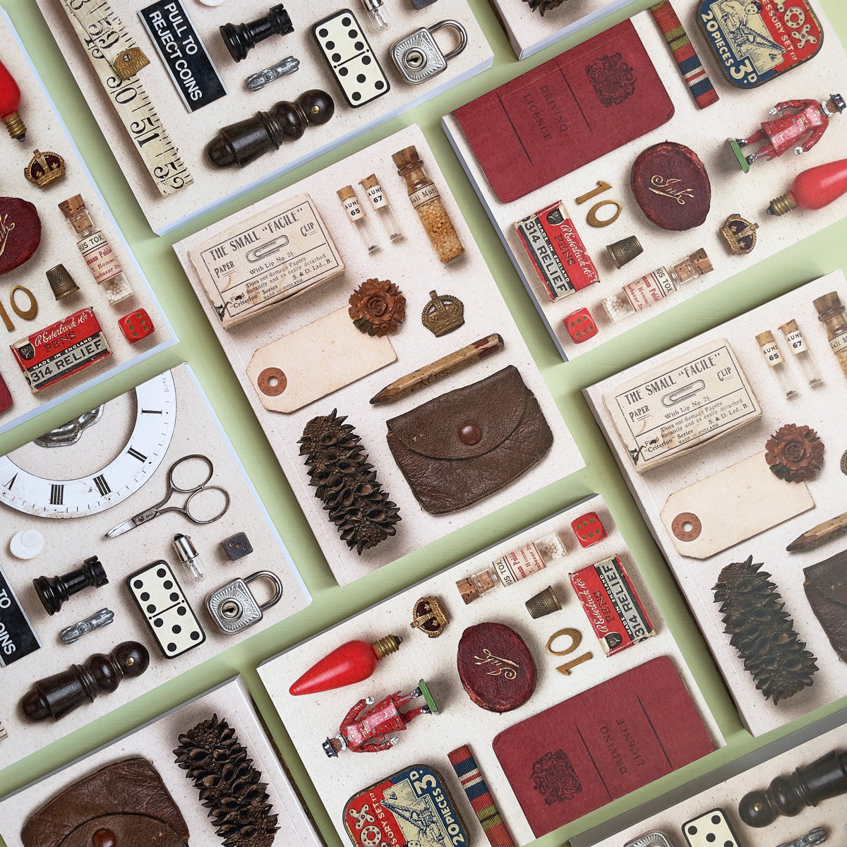 Mixed Bundle of Vintage Keepsake Pattern Notebooks