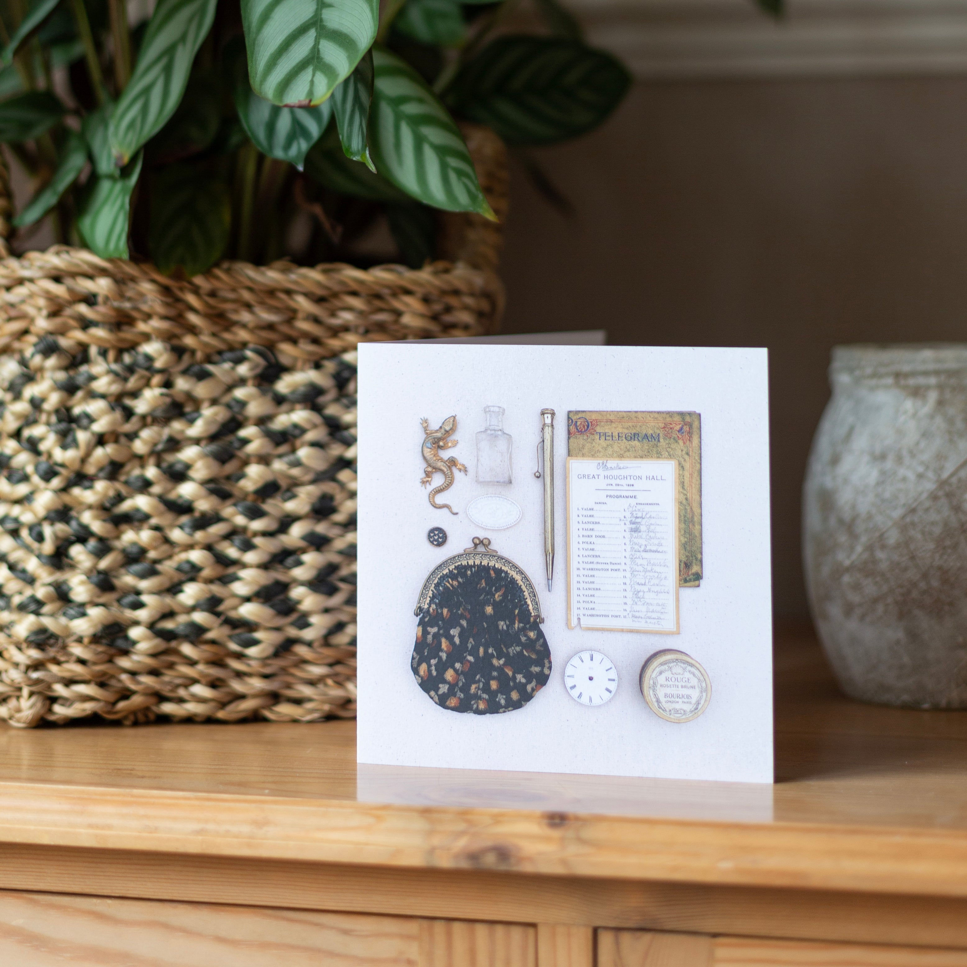 Ladies Bag Eco-friendly Greetings Card