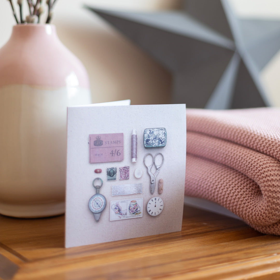 Ladies Powder Room Eco-friendly Greetings Card