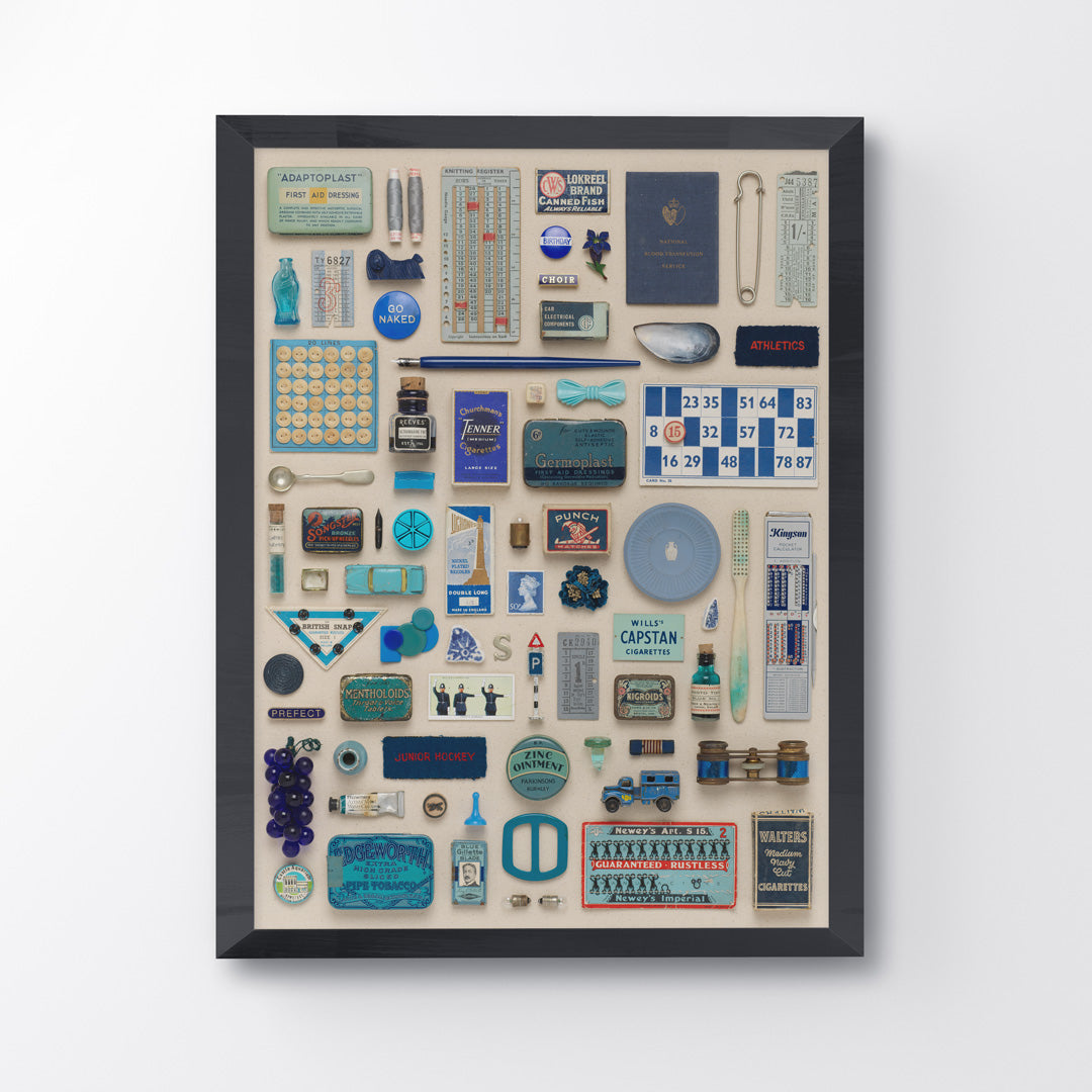 Composition in Blue Giclée Art Print
