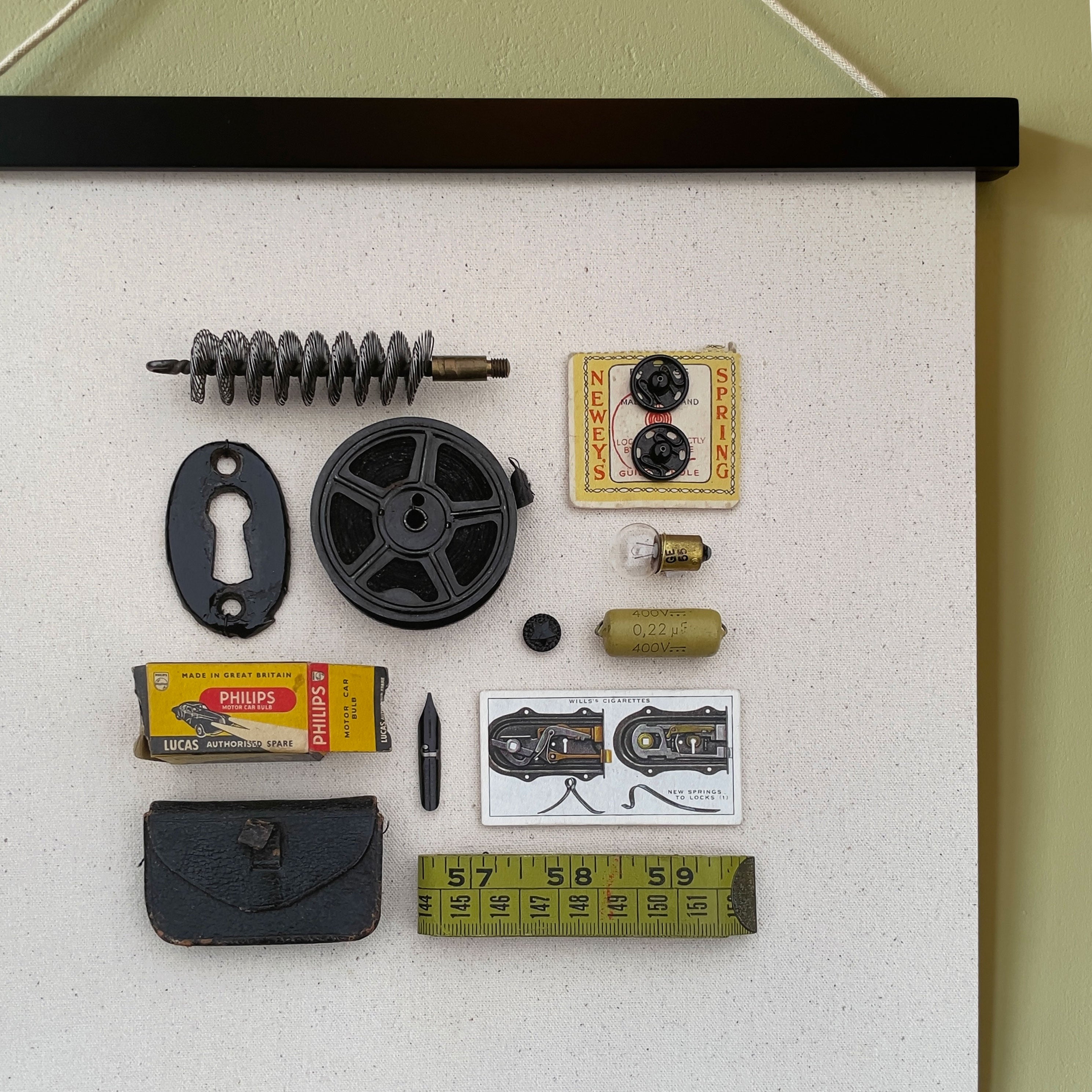 Composition In Black & Yellow #1 Giclée Art Print