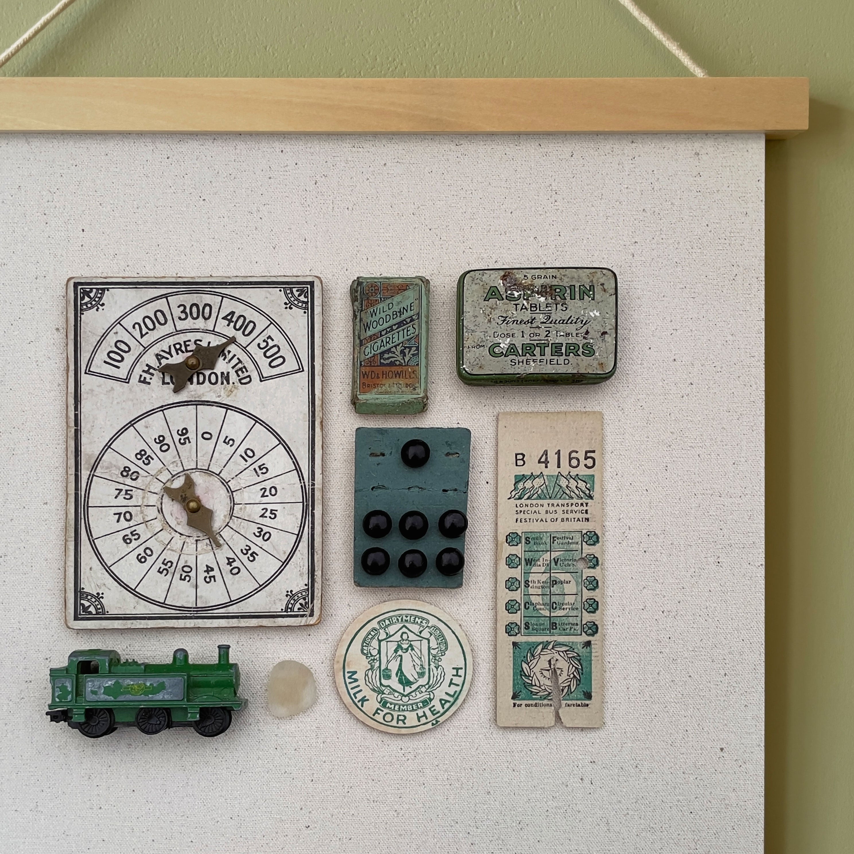 Composition In Green #1 Giclée Art Print