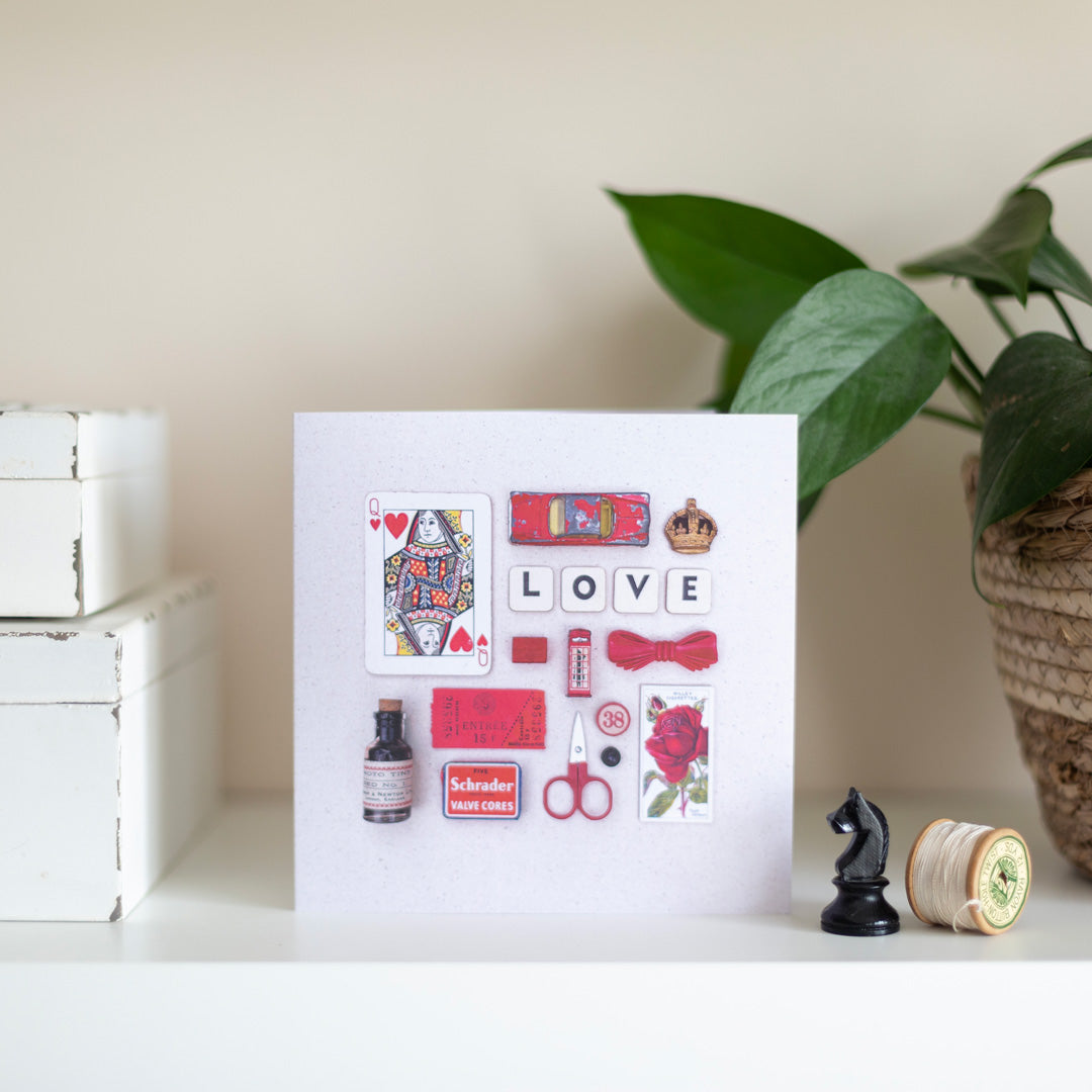 All You Need is Love Eco-friendly Greetings Card