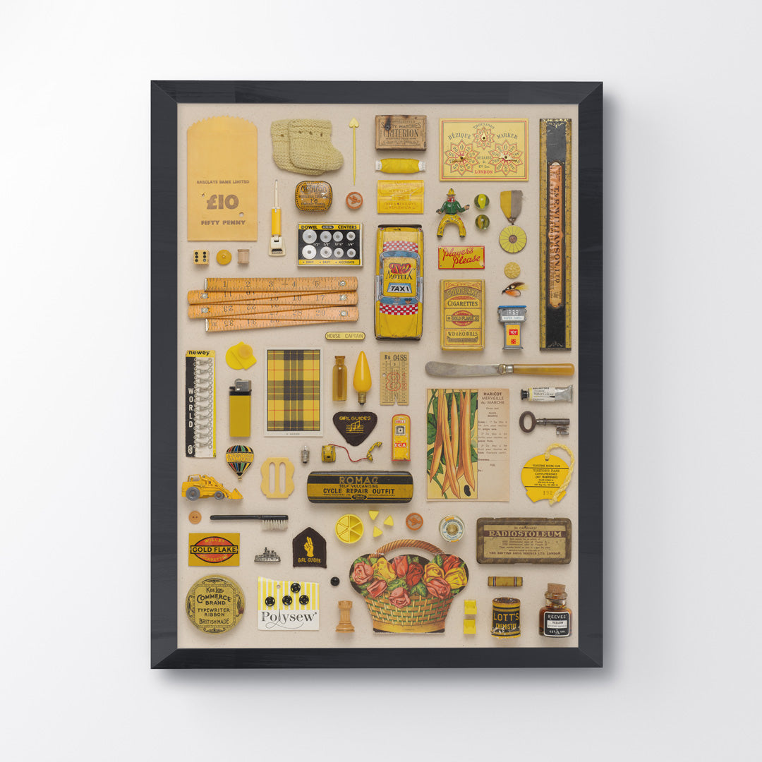 Composition in Yellow Giclée Art Print